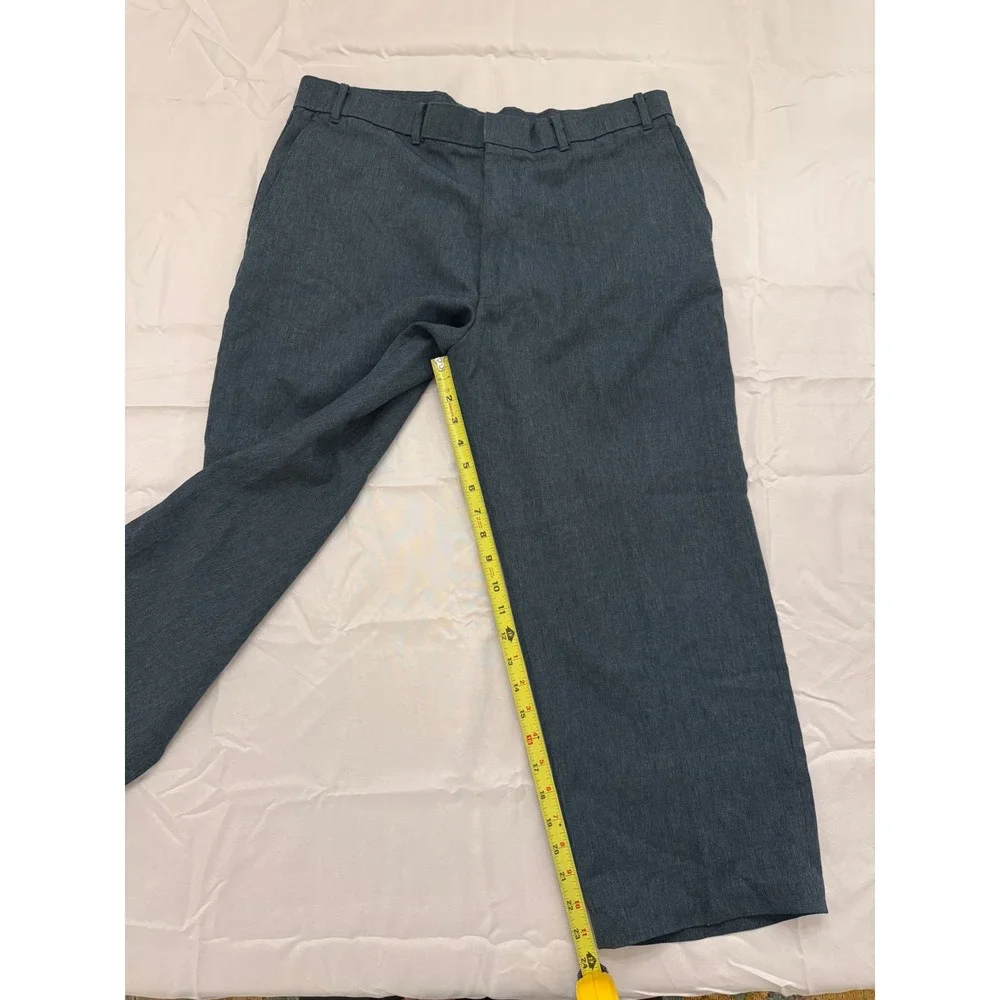 Vintage Levi's Action Slacks Mens 38X29 Blue Dress Pants Work Preppy Casual